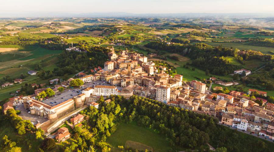 Nejlepší nabídky pronájmu aut Moncalvo